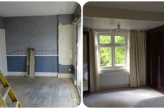 Before and after - Bedroom